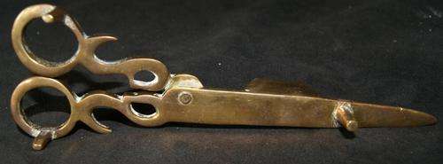Large Brass Candle Snuffer