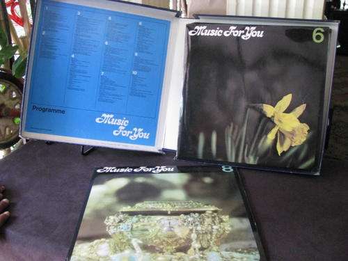 SET OF "MUSIC FOR YOU" LP'S ........10 RECORDS IN THE SET