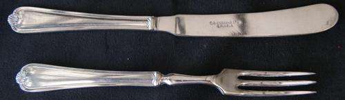 Vintage EPNS 12pc Knife and Fork Cutlery Set