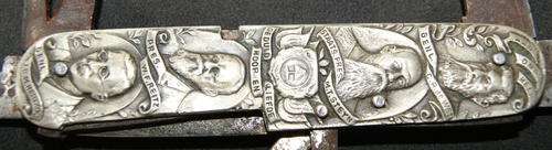 South African Boer War 8 General and President Paul Kruger Pen knife