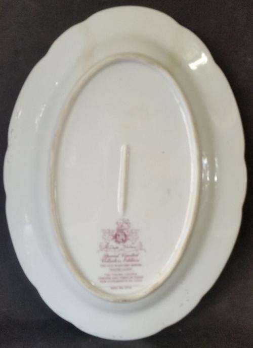 Delft Ouden Molen Fabriek Special Limited Edition Oval Plate