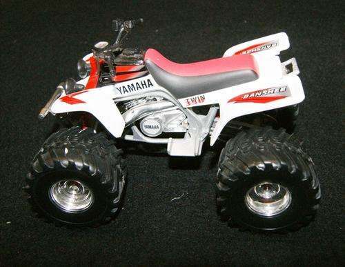 YAMAHA BANSHEE 350 QUAD BIKE 1:12 MODEL @@@ CRAZZZY R1 START