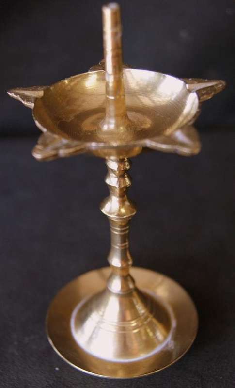 Vintage Pair of Brass Candle Sticks