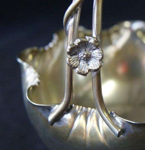 Vintage EPNS Art Nouveau Silver Plated M & Co Basket