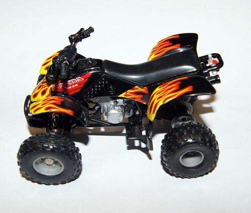 DIE CAST HONDA 400EX QUAD BIKE 1:18 MODEL @@@ CRAZZZY R1 START