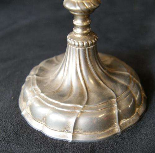 Vintage BMF Nagel Fabrique West Germany 3 Candle Holders Candelabra