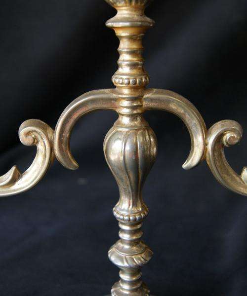 Vintage BMF Nagel Fabrique West Germany 3 Candle Holders Candelabra