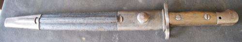 British Pattern 1907 Cut Back Lee Enfield Sword Bayonet - Manufactured by Remington