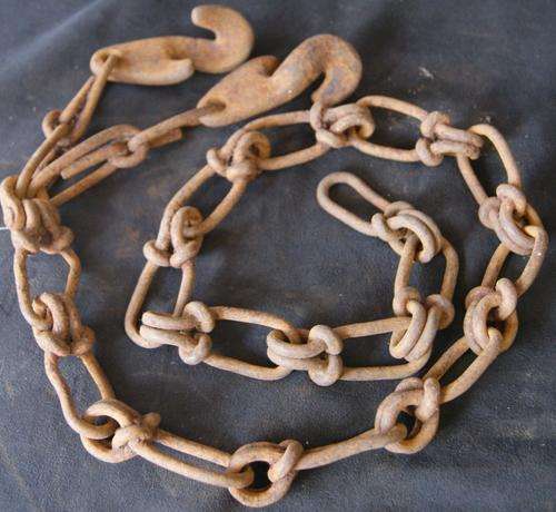 Vintage Donalds Cast Iron Auto Lever Chain Fence Stretcher Tool