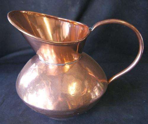 Vintage Large Spout Copper Water Jug