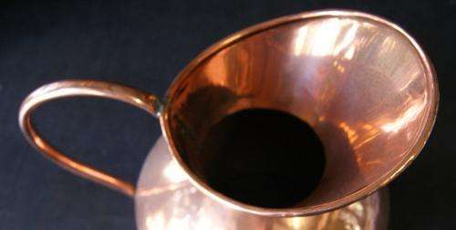 Vintage Large Spout Copper Water Jug