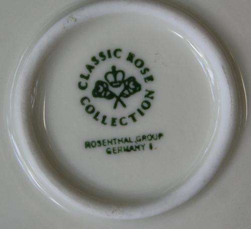 Rosenthal China Classic Rose Floral Serving Bowl