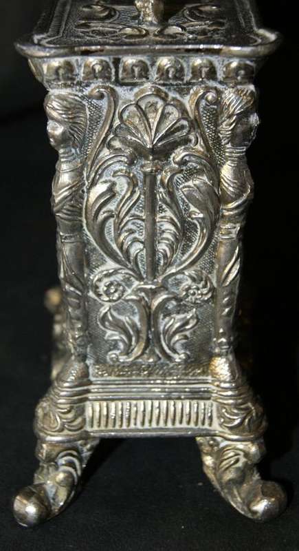 Vintage Landex Royal Craft Metal Alarm Mantle Clock