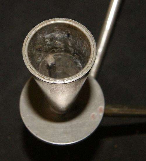 Vintage Silver Retro Modernist Ianthe Centerpiece Candle Holder 1960's