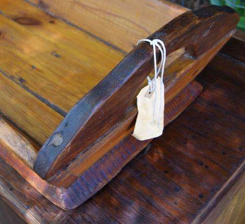 Africana Oregon Wood Bread Basket or Tray