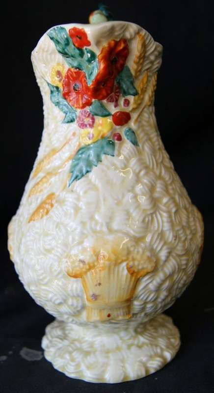 Clarice Cliff Celtic Harvest Newport Pottery Water Jug