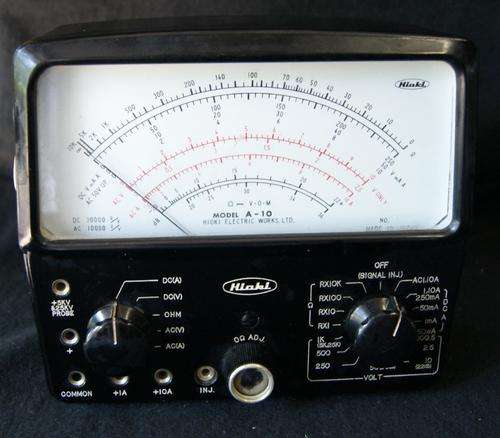 Vintage Hioki Analog Multimeter - Made in Japan.....in very good condition