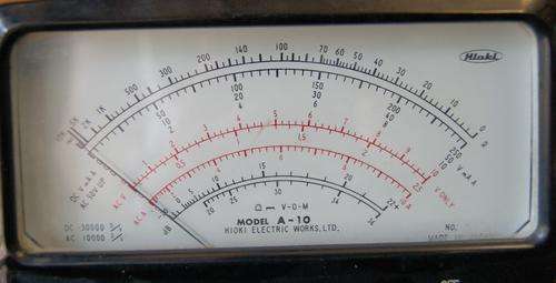 Vintage Hioki Analog Multimeter