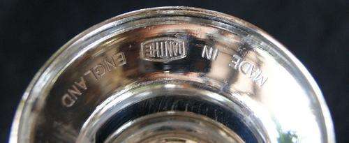Vintage Ianthe Silver Plated Mustard Pot with Spoon