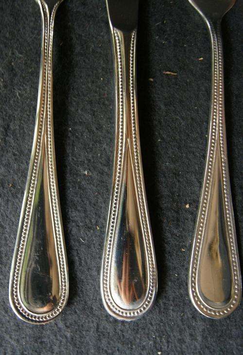 Vintage Table Pride Fine 18/8 Stainless Steel 124 Piece Cutlery Set