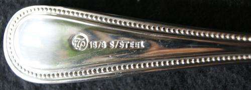 Vintage Table Pride Fine 18/8 Stainless Steel 124 Piece Cutlery Set