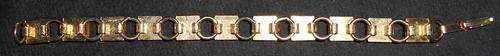 Vintage Tiger's Eye Gemstone Ladies Bracelet