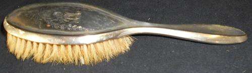 Vintage EPNS Silver Plate Dressing Table Vanity Hair Brush