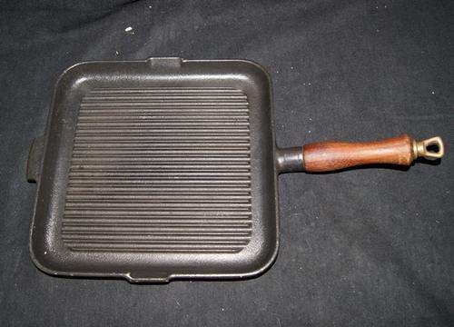 COOKWELL 30 CAST IRON GRILLING PAN WITH BRASS FITTINGS  @@@ CRAZY LOW START