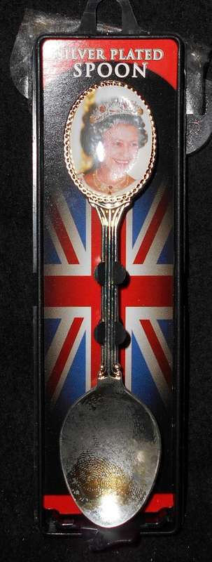 Glorious Britain Collectible Silver Plated Spoon