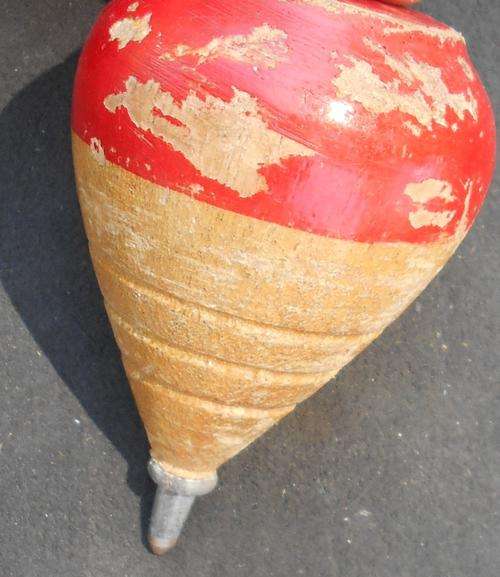 Vintage Wooden Spin Top