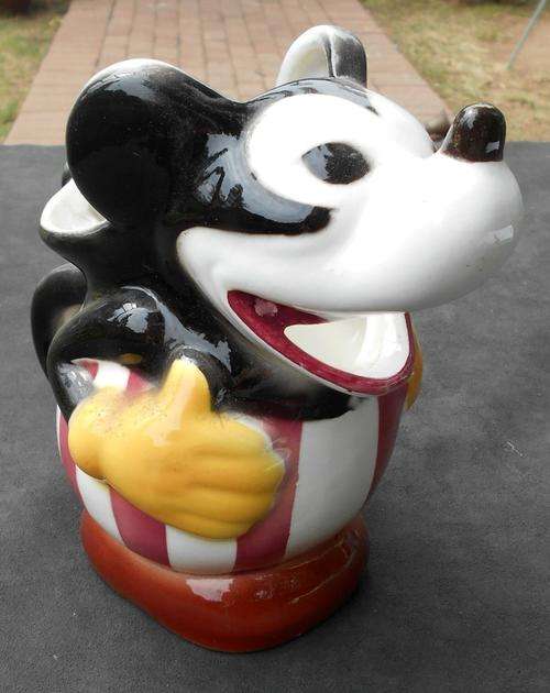 Vintage 1950's Mickey Mouse Large Pitcher Jug