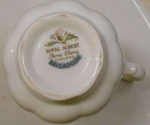 Vintage Royal Albert Brigadoon Milk Jug