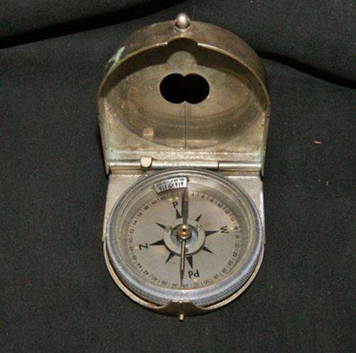 1930s PRE WAR POLISH OFFICERS MARCHING COMPASS - JEZNACKI K.M. 32... RARE!! @@@ CRAAZZZY R1 START