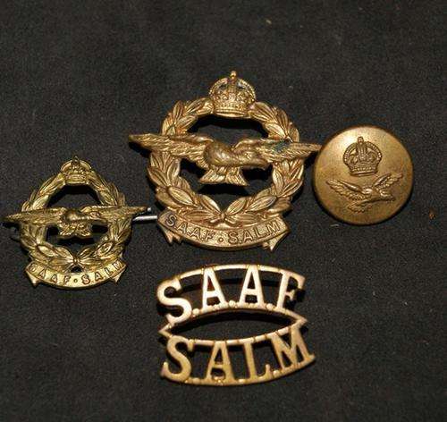 LOT OF 4 OLD SOUTH AFRICAN AIRFORCE ITEMS @@@ CRAAZZZY LOW START