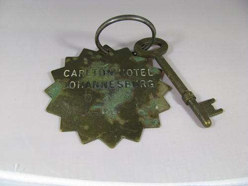 OLD CARLTON HOTEL ROOM KEY