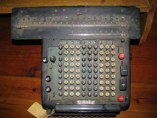 ANTIQUE CALCULATOR.......feast your eyes on this !!!!!!!!!!!! REDUCED!!!!
