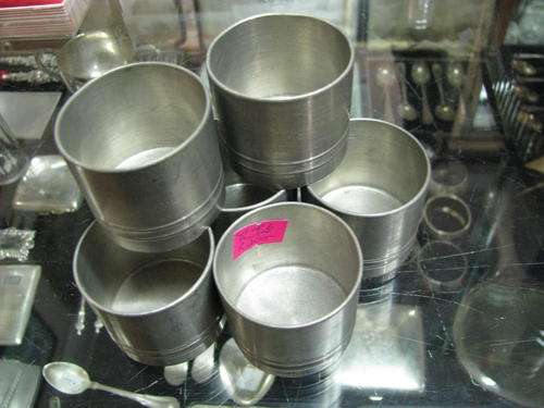 +*+*+*6 SHOT GLASSES..... UNIQUE MADE FROM TINY PISTONS+*+*+