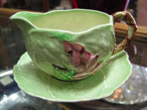 CARLTON WARE SAUCE BOAT ON STAND