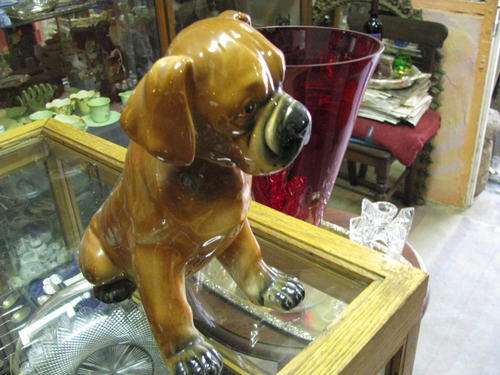 ## DOG.........  BROWN / BLACK (2) ##