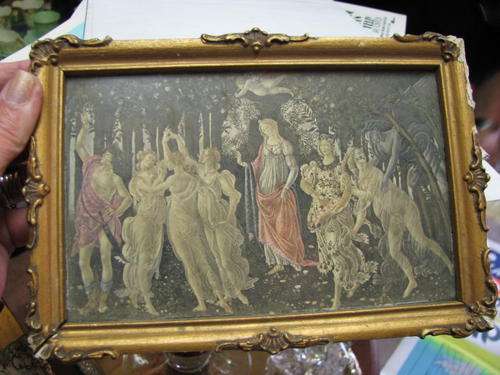 @%@% STUNNING OLD PICTURE...BOTTICELLI "SPRING"@%@%