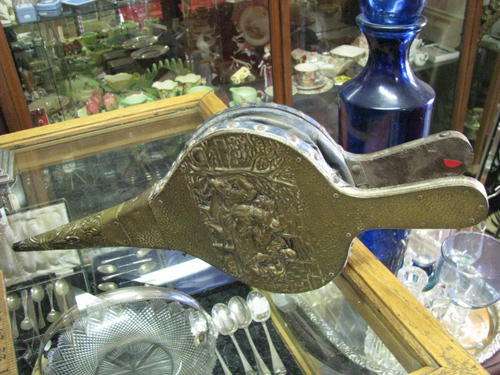 *** A VINTAGE PAIR OF BRASS BELLOWS ***