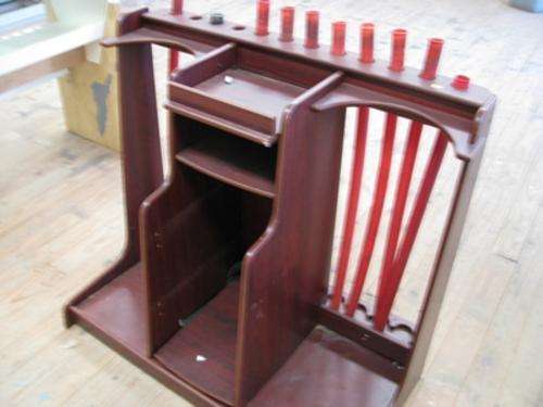 @@BEAUTIFULLY MADE ROSEWOOD FINISH GOLFING STORAGE UNIT @@@ CRAAAZZZYYY R1 START