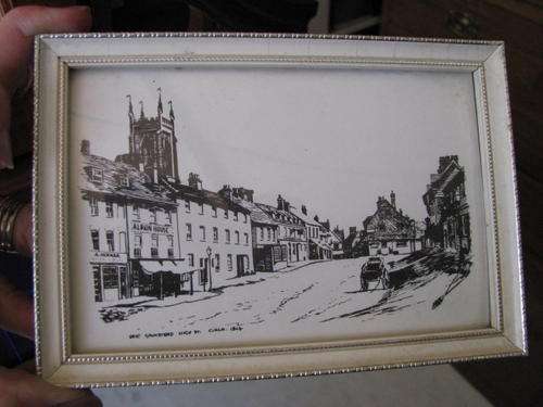 *** VINTAGE PICTURE "EAST GRINSTEAD HIGH ST CIRCA 1864" (3)***