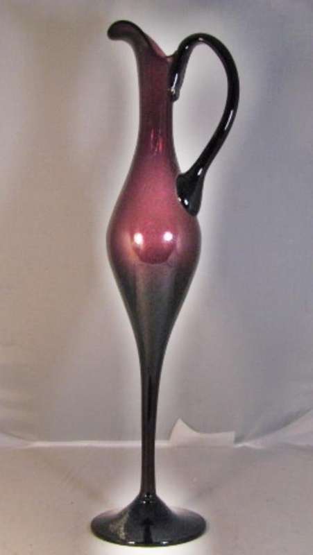 GORGEOUS TALL OLD BOHEMIAN VASE/JUG  @@@CRAAAZZZYYY R1 START!!!!