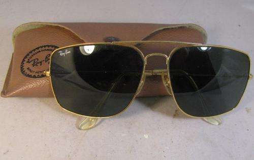 WOW+*+*+* WHAT A FIND+*+*+ VINTAGE RAY BAN AVIATOR SUNGLASSES @@@ CRAAZZZYYYY R1 START