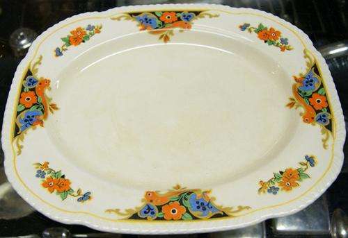 GORGEOUS OLD WOODS IVORY WARE PLATTER @@@ CRAAZZYYY R1 START