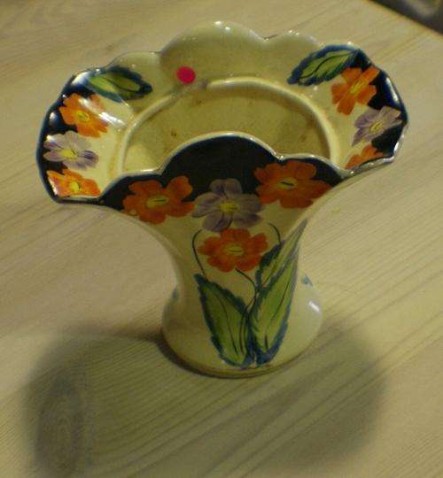 GORGEOUS OLD  ARTHUR WOOD VASE@@@CRAAAAZZZY R1 START