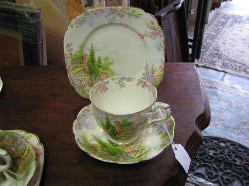 ROYAL ALBERT "KENTISH ROCKERY" TRIO..... 7 AVAILABLE. BID IS PER TRIO