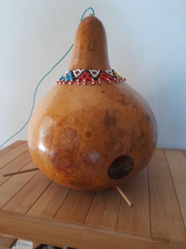 Calabash garden Bird feeder