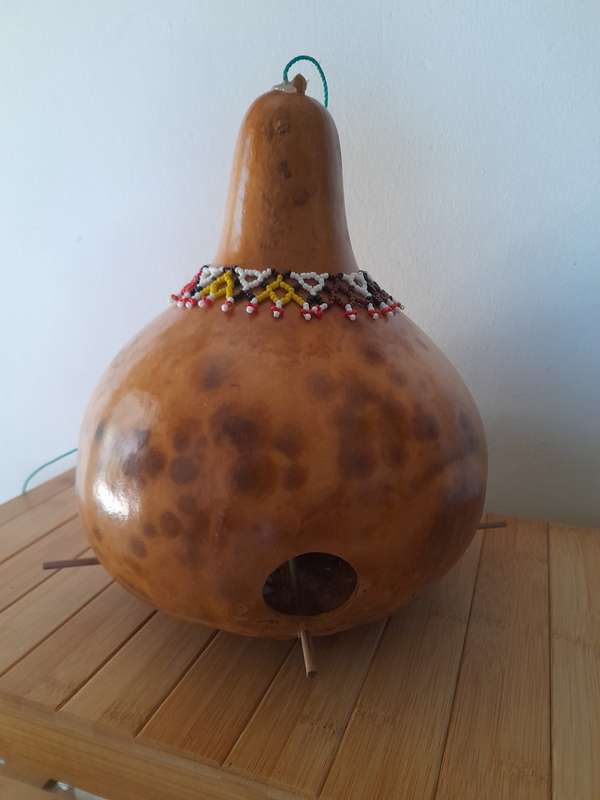 Calabash garden Bird feeder